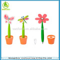 Hangzhou pen factory direct price rubber flower ball pen wholesale